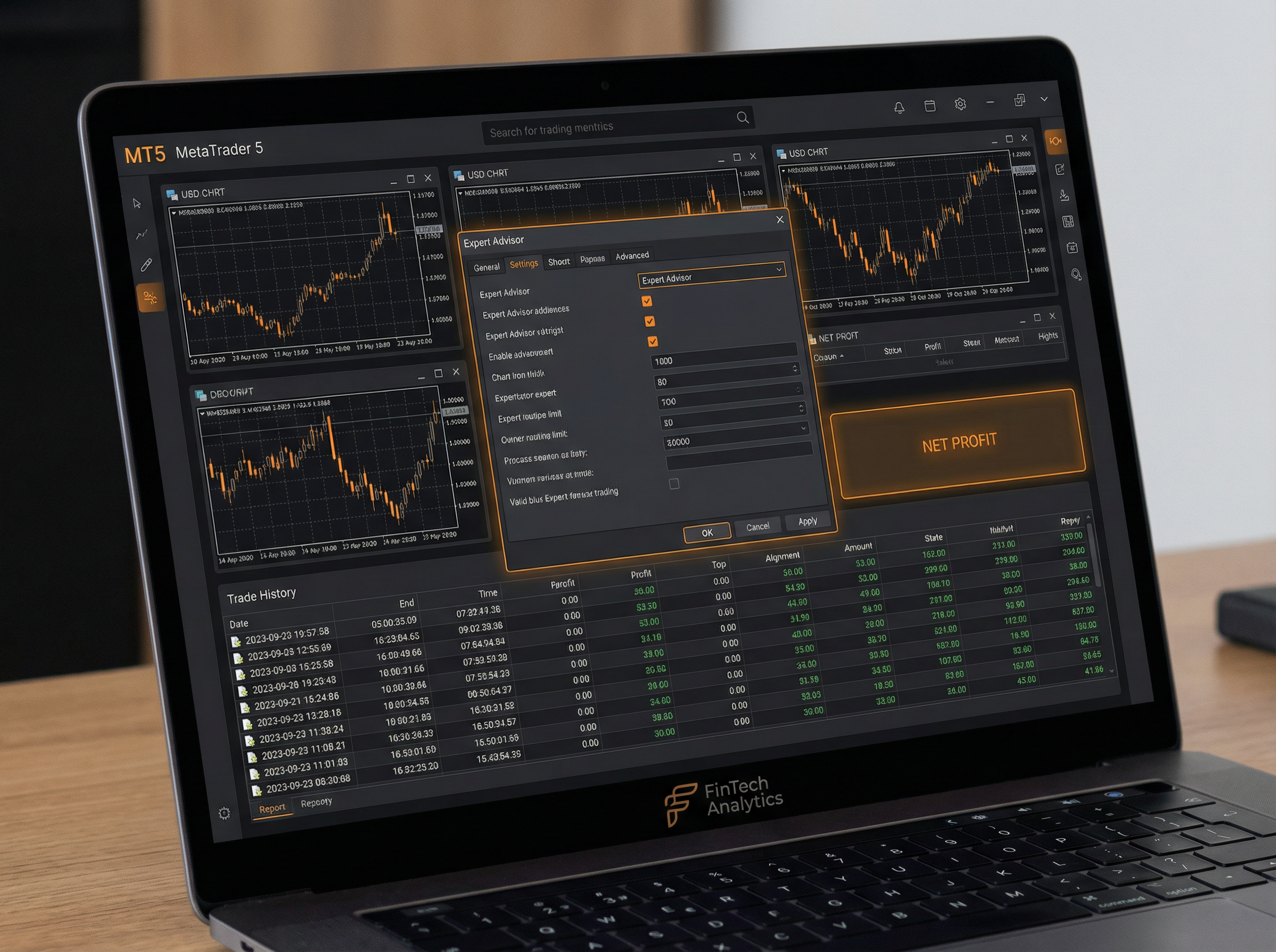 image of accounting tools and documents