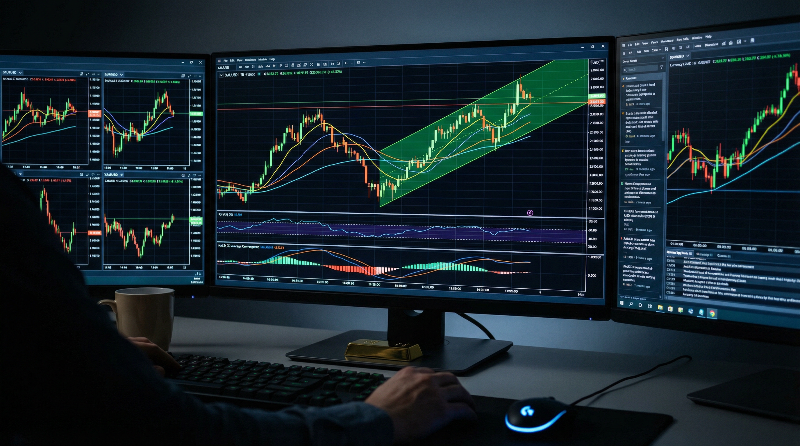 image of financial charts